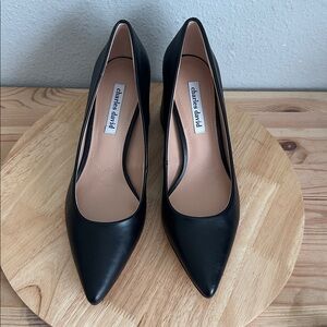 Charles David Ayra Womens Pointed Closed Toe Block Heel Pumps new 10M
